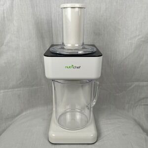 NutriChef‎ Electric Food Spiralizer 3-in-1 Processor Salad Shooter Shredder